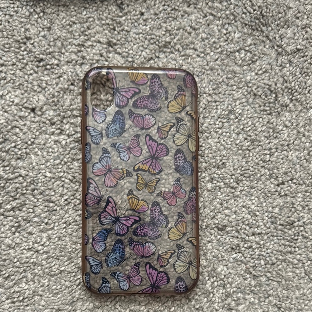 Free Spirit- Rainbow Butterflies case